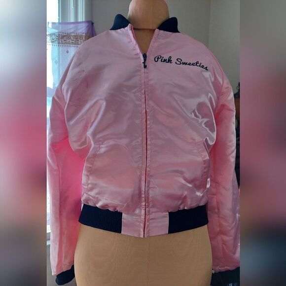 Sock Hop Pink Sweeties Jacket Size M - Picture 3 of 10